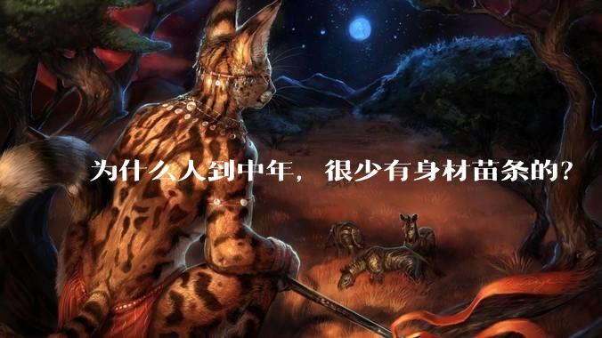 为什么人到中年，很少有身材苗条的？